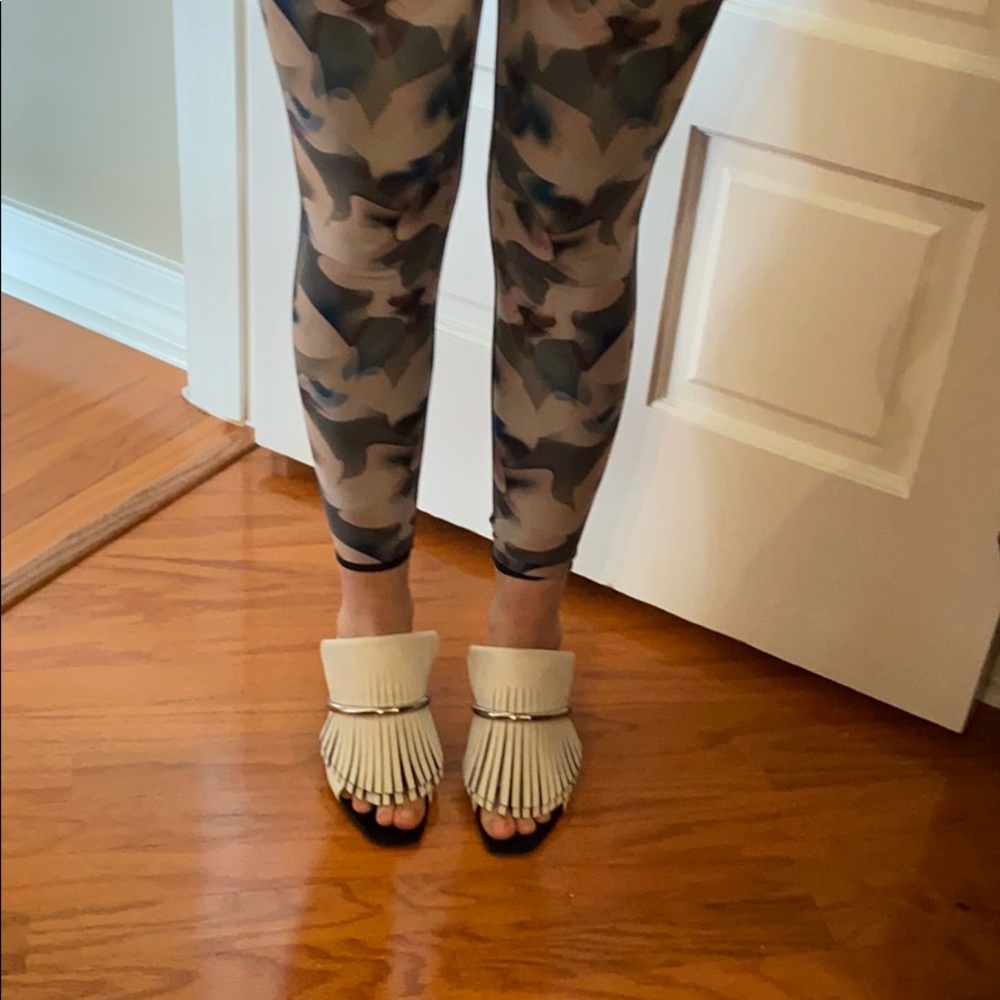 Proenza Schouler Leather Fringe Trim Accent Slide - Picture 11 of 12